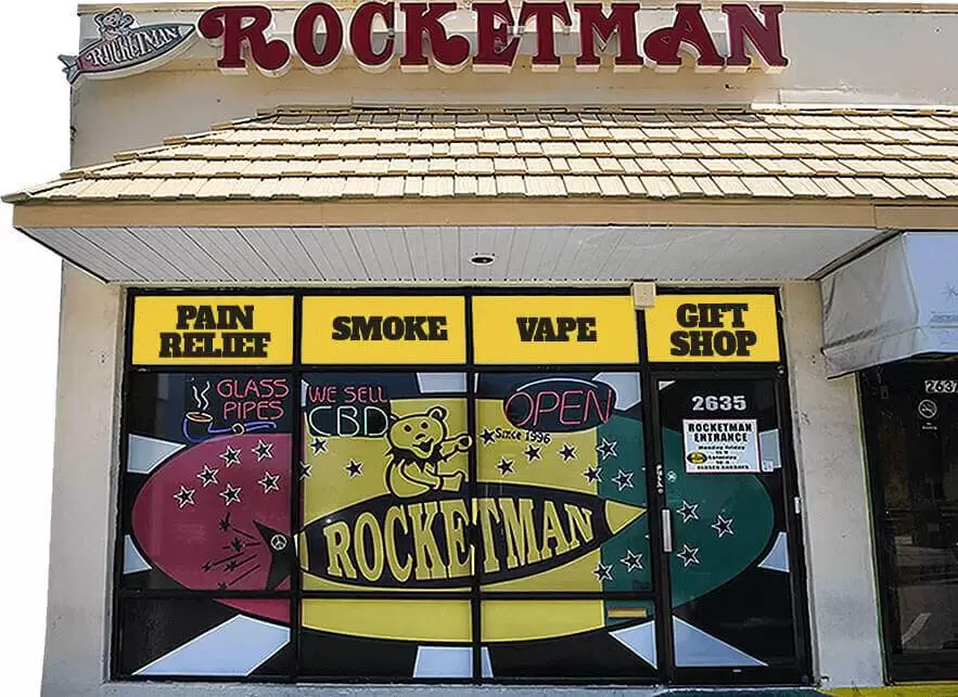 Rocketman in Sarasota, FL Old-School Head Shop & Gift Shop